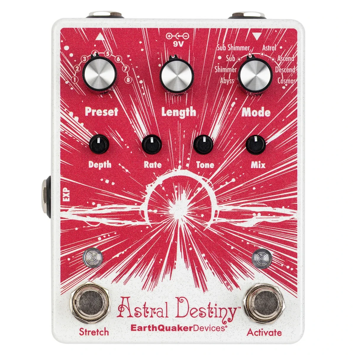EarthQuaker Devices Astral Destiny guitar effects pedal