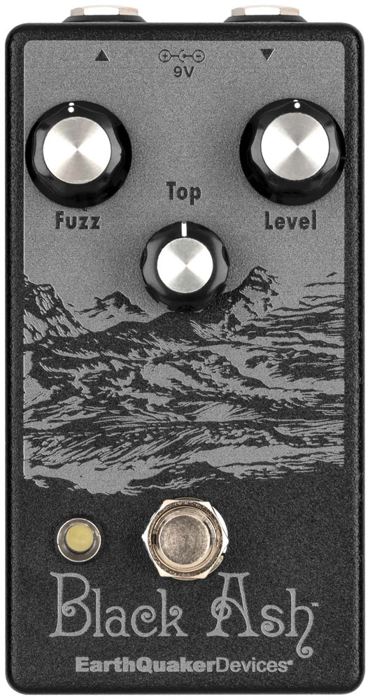 EarthQuaker Devices Black Ash guitar effects pedal