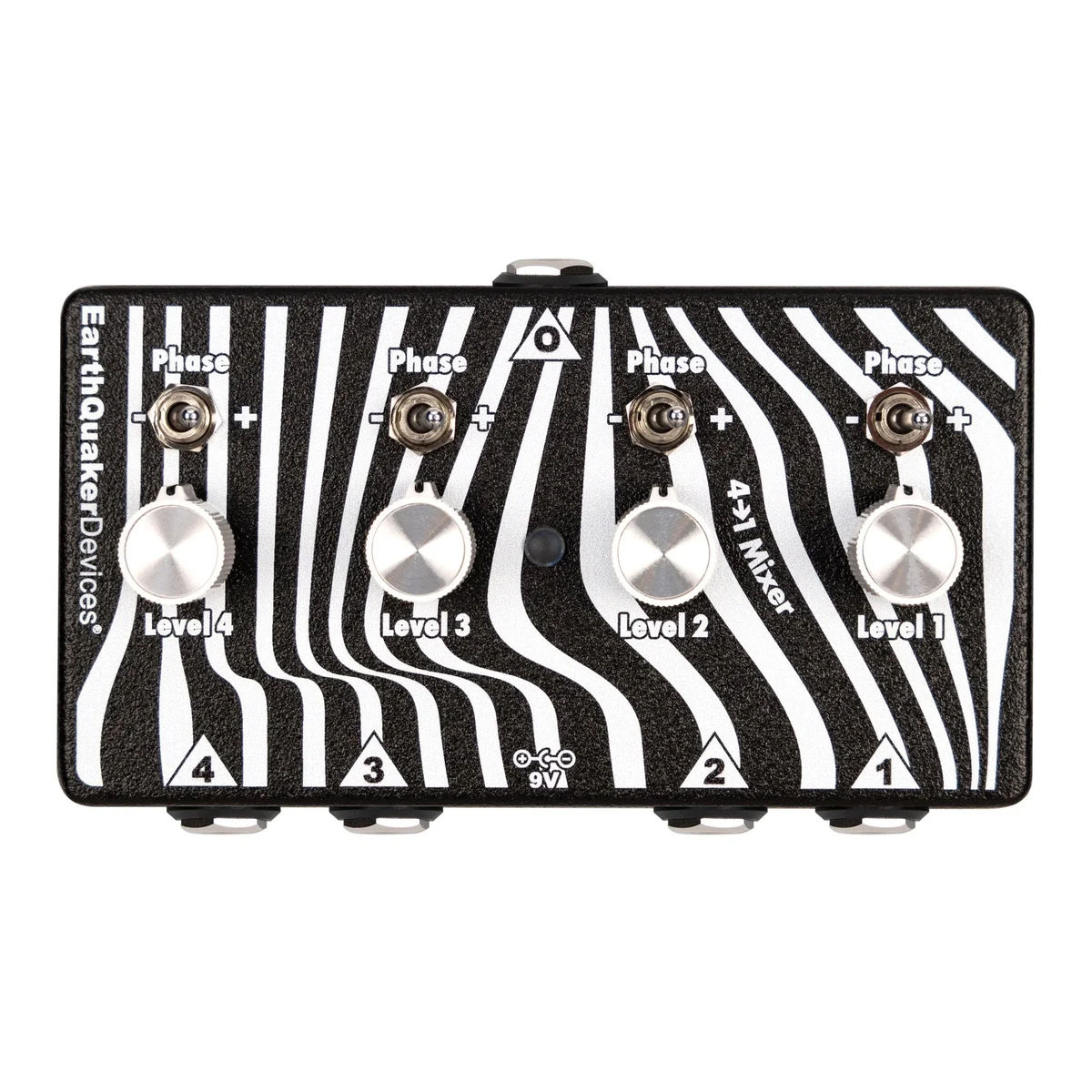 EarthQuaker Devices Four to One Mixer guitar effects pedal