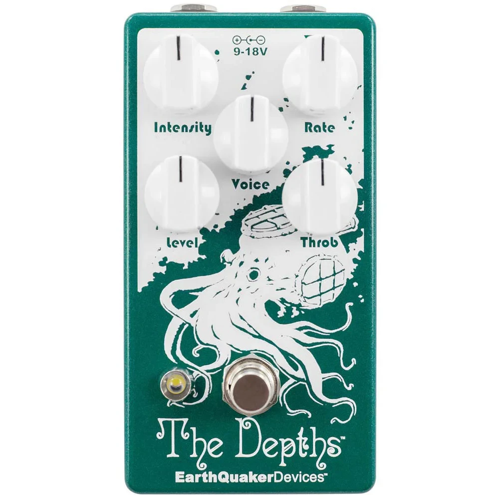 EarthQuaker Devices The Depths guitar effects pedal