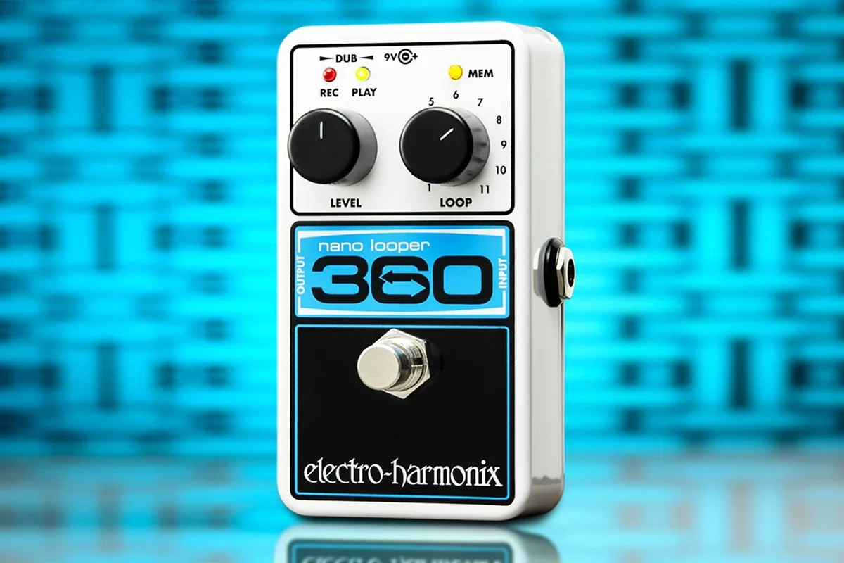 Electro-Harmonix Nano Looper 360 guitar effects pedal