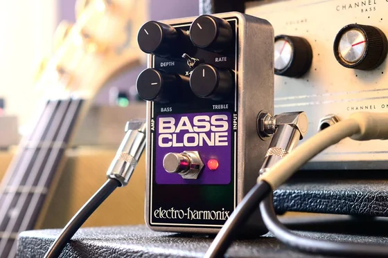 Electro-Harmonix Bass Clone guitar effects pedal