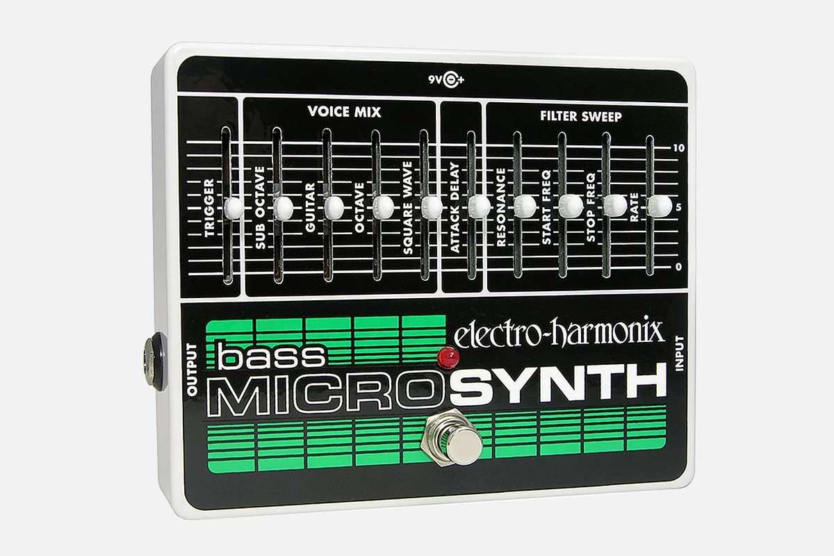 Electro-Harmonix Bass Micro Synthesizer guitar effects pedal