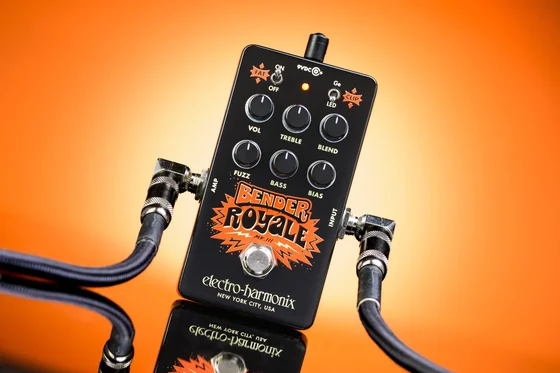 Electro-Harmonix Bender Royale guitar effects pedal