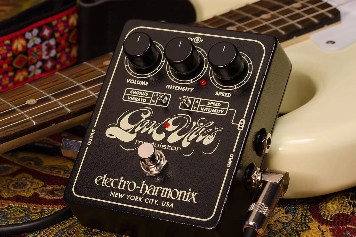 Electro-Harmonix Good Vibes guitar effects pedal