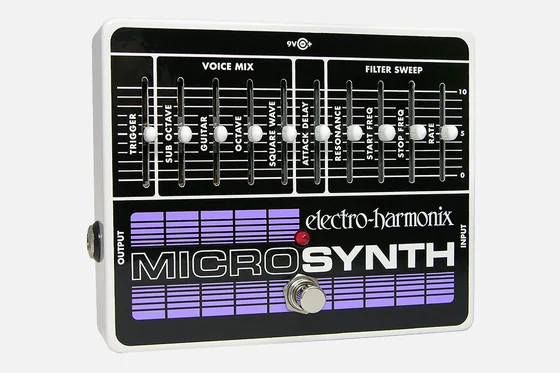 Electro-Harmonix Micro Synthesizer guitar effects pedal