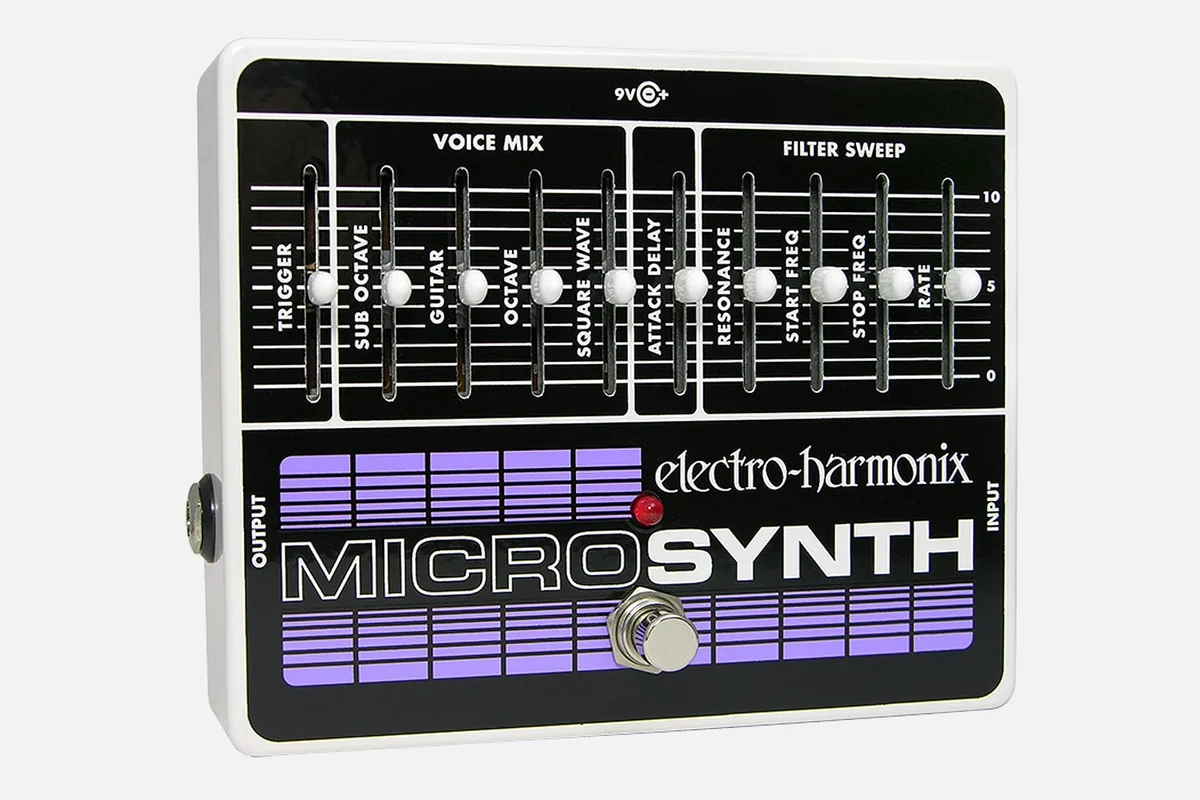 Electro-Harmonix Micro Synthesizer guitar effects pedal