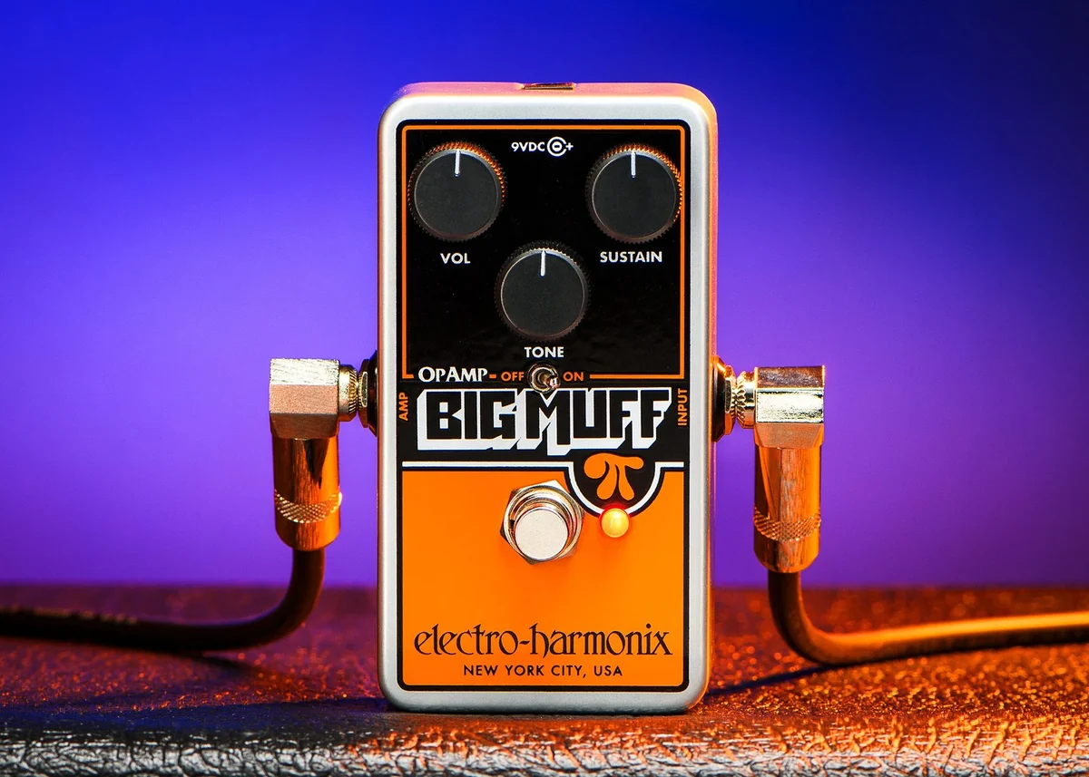 Electro-Harmonix Op Amp Big Muff Pi guitar effects pedal
