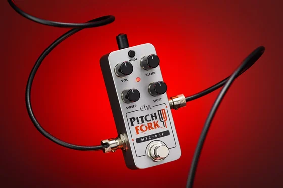 Electro-Harmonix Pico Pitch Fork guitar effects pedal