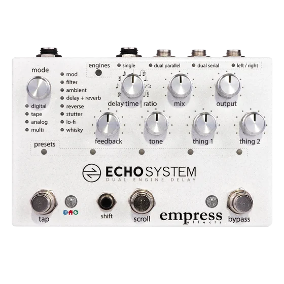 Empress Effects Echosystem guitar effects pedal