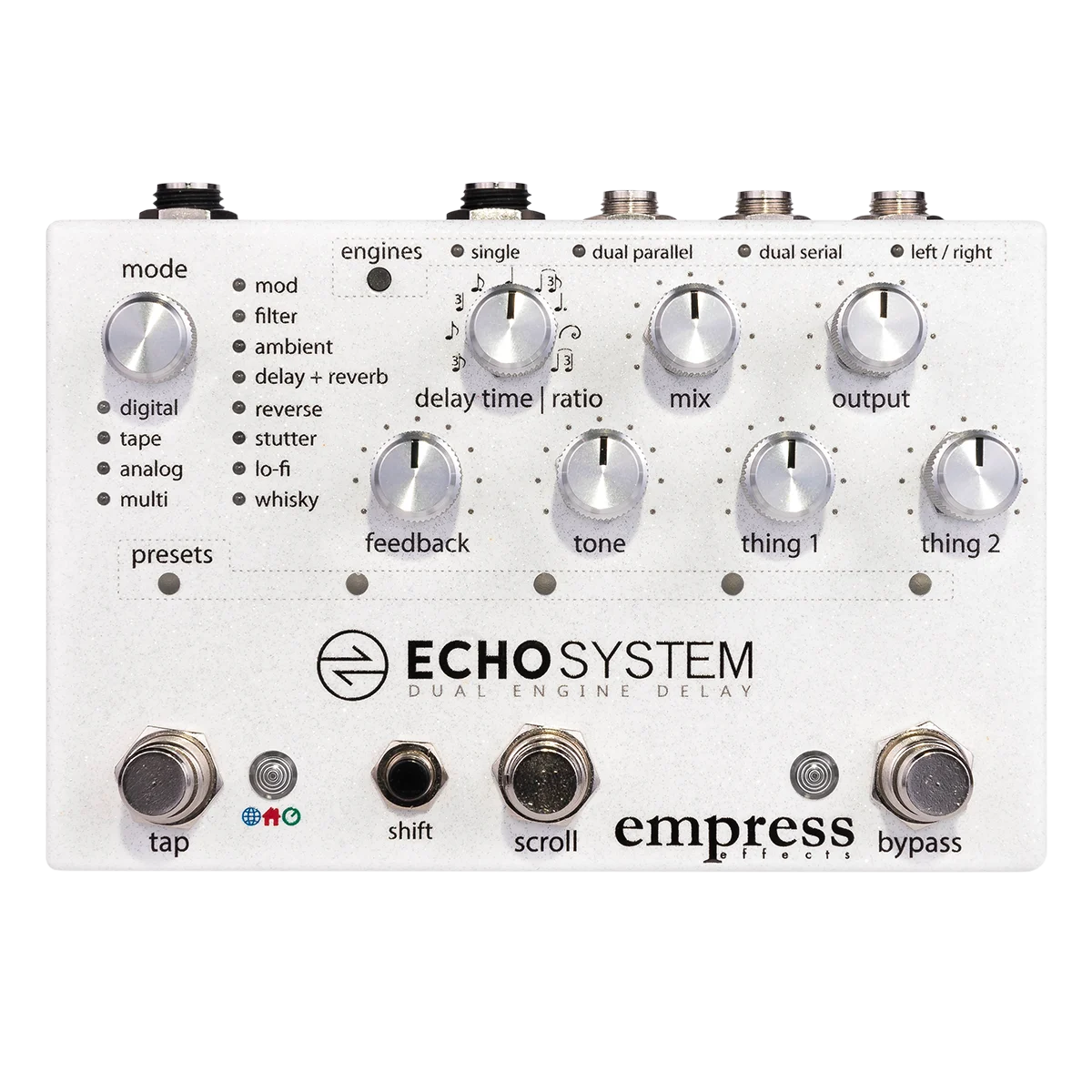 Empress Effects Echosystem guitar effects pedal