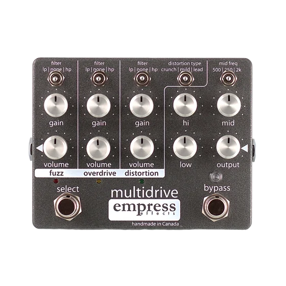Empress Effects Multidrive guitar effects pedal