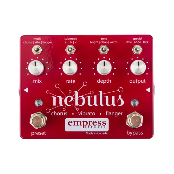 Empress Effects Nebulus guitar effects pedal