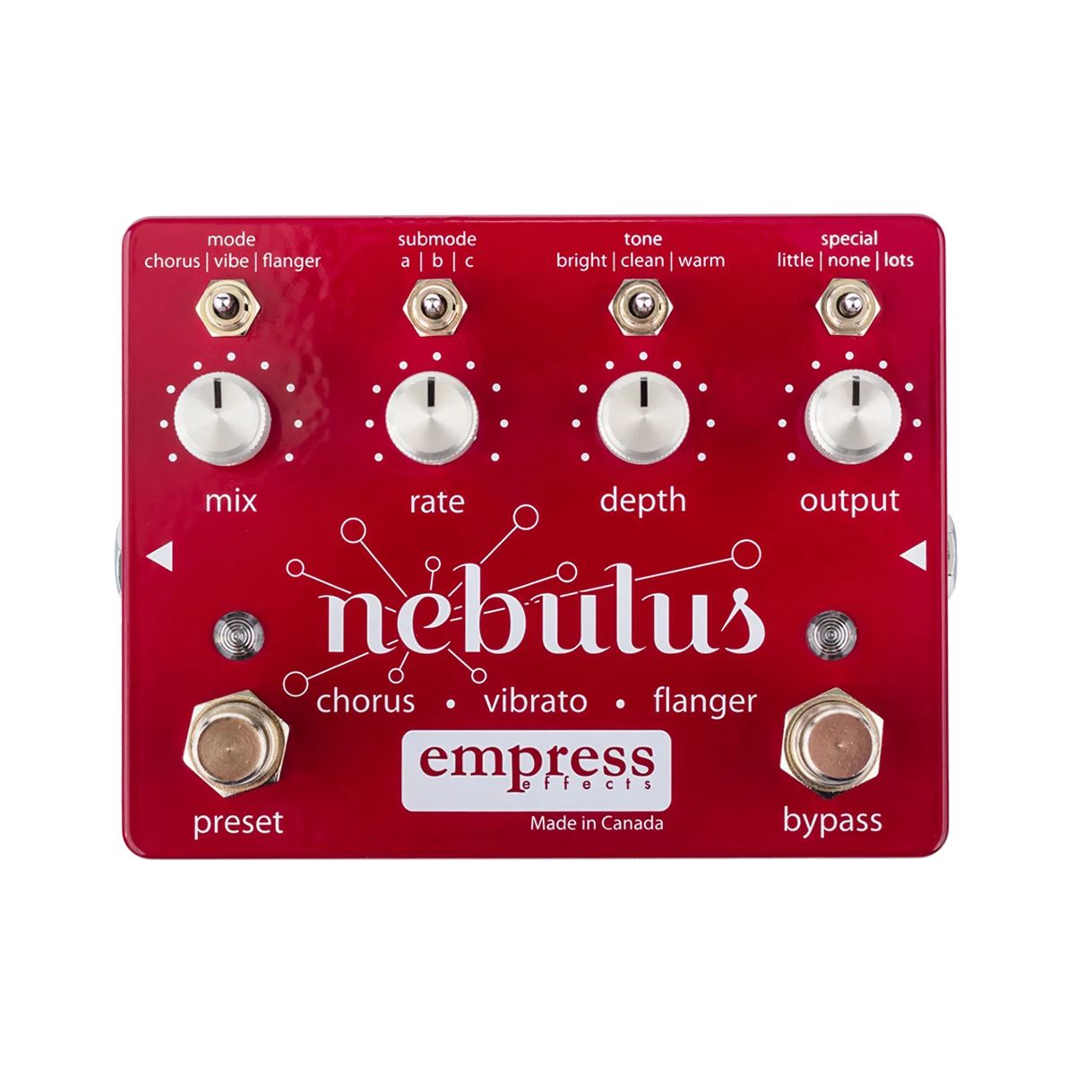 Empress Effects Nebulus guitar effects pedal
