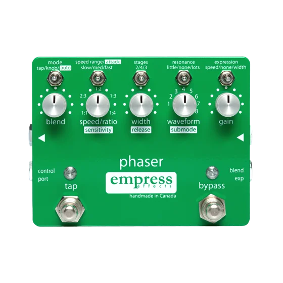 Empress Effects Phaser guitar effects pedal