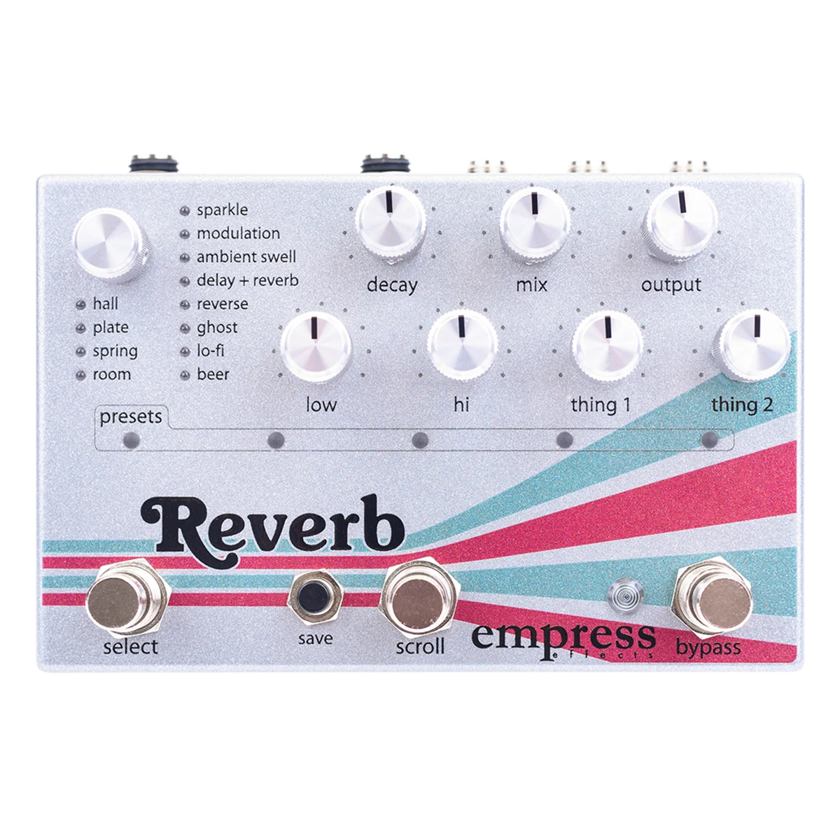 Empress Effects Reverb guitar effects pedal