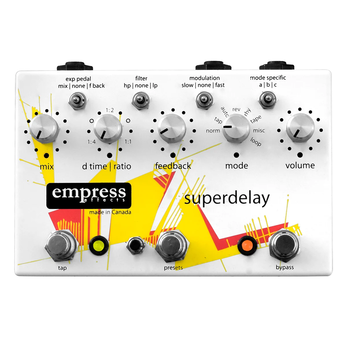 Empress Effects Superdelay guitar effects pedal