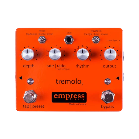 Empress Effects Tremolo2 guitar effects pedal