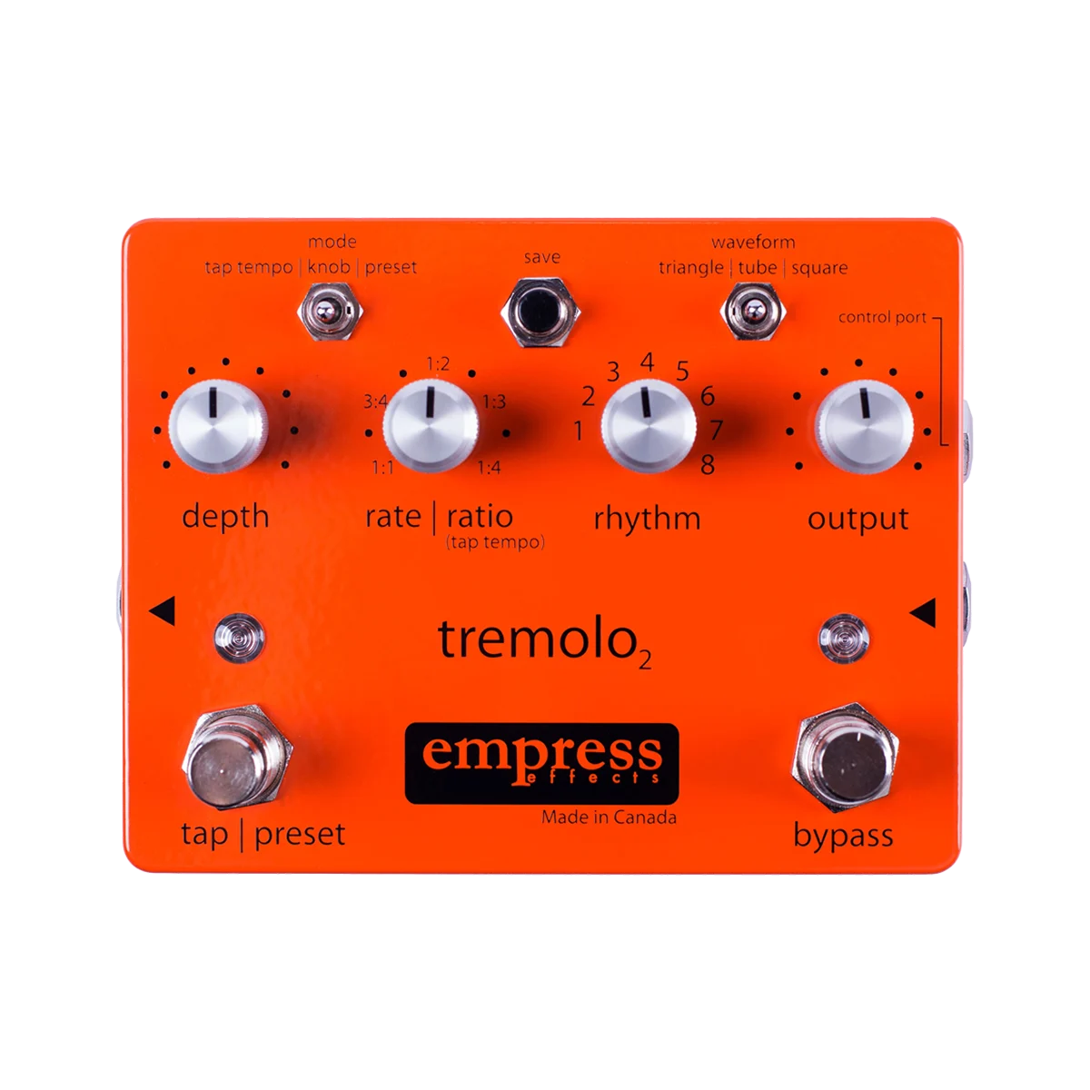 Empress Effects Tremolo2 guitar effects pedal