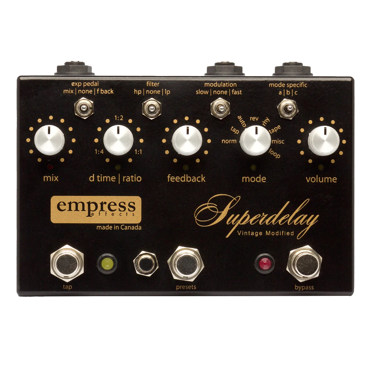 Empress Effects Vintage Modified Superdelay guitar effects pedal