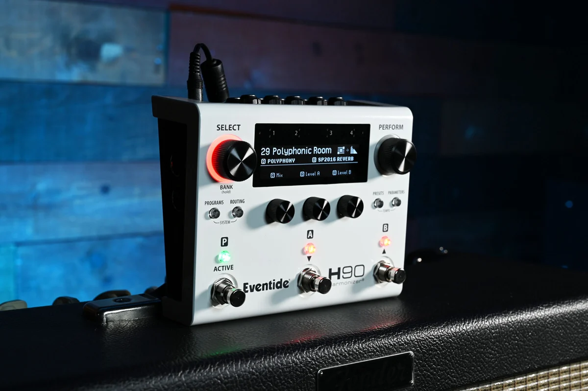Eventide H90 Harmonizer guitar effects pedal