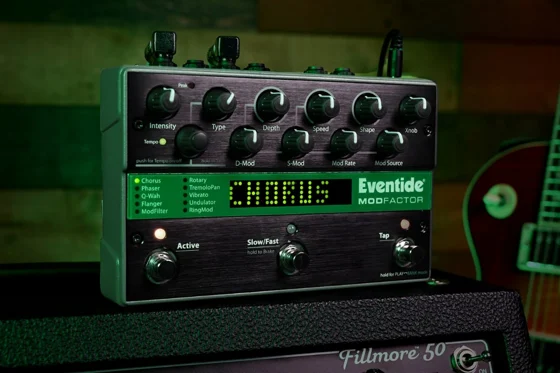 Eventide ModFactor guitar effects pedal