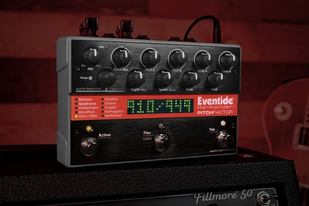 Eventide PitchFactor guitar effects pedal