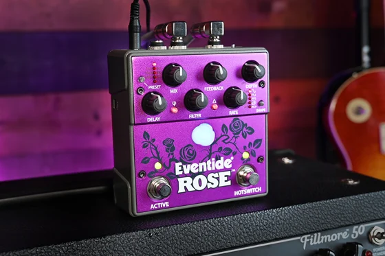 Eventide Rose guitar effects pedal