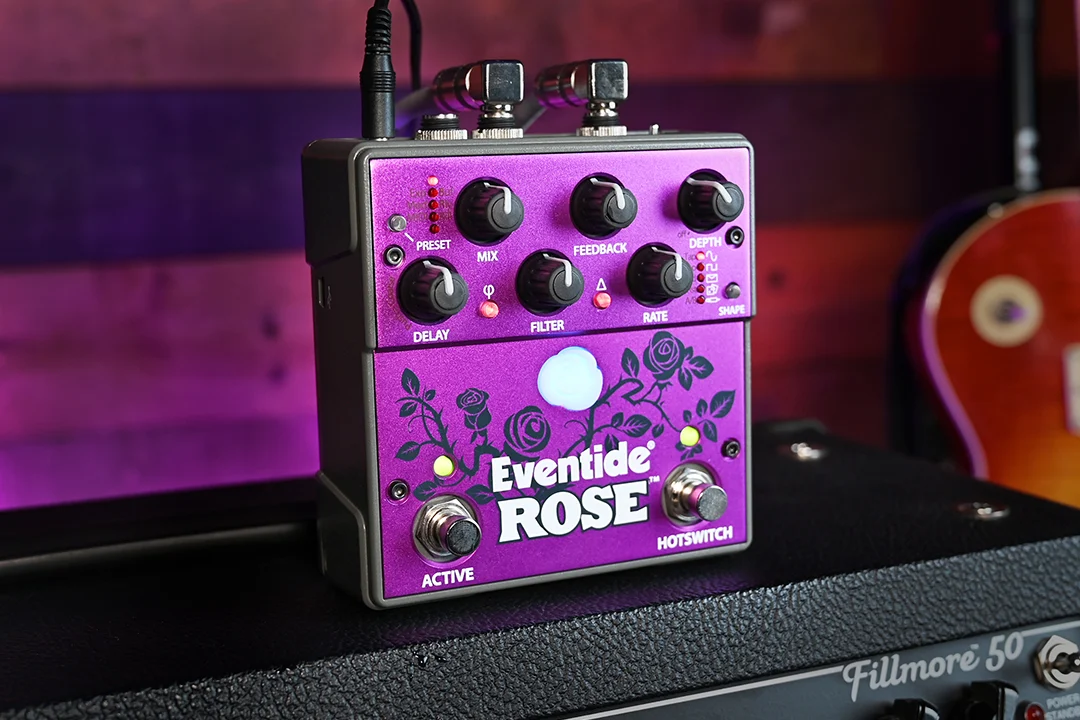 Eventide Rose guitar effects pedal