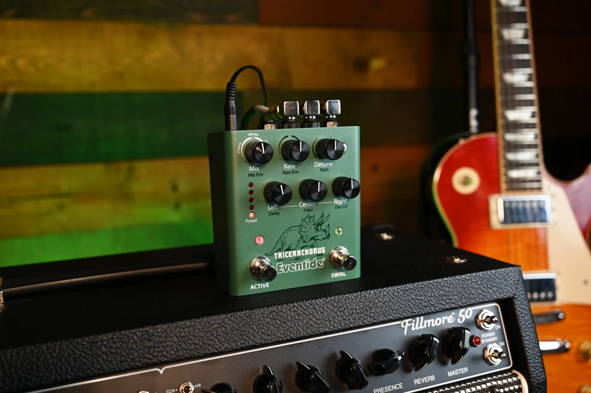 Eventide TriceraChorus guitar effects pedal