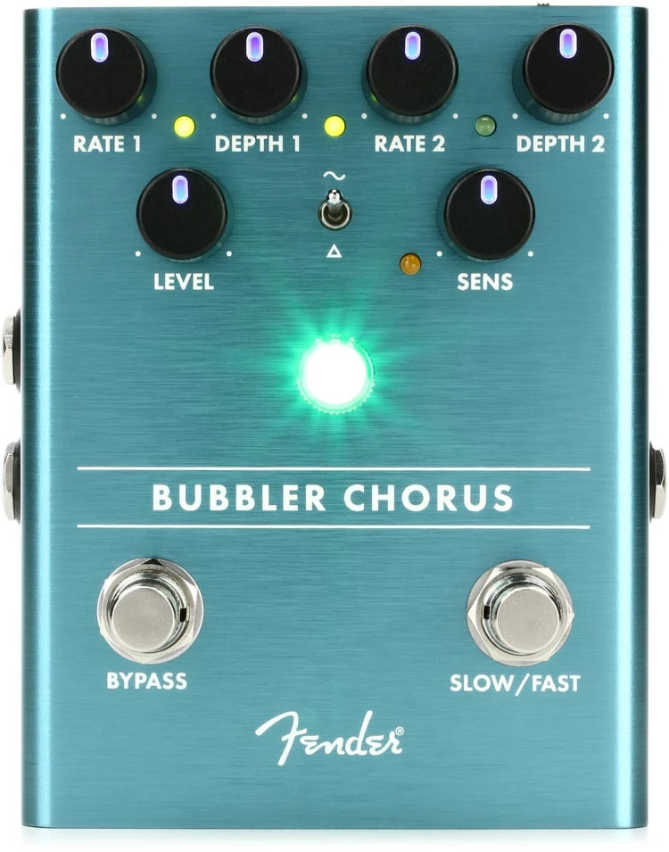 Fender Bubbler Analog Chorus guitar effects pedal