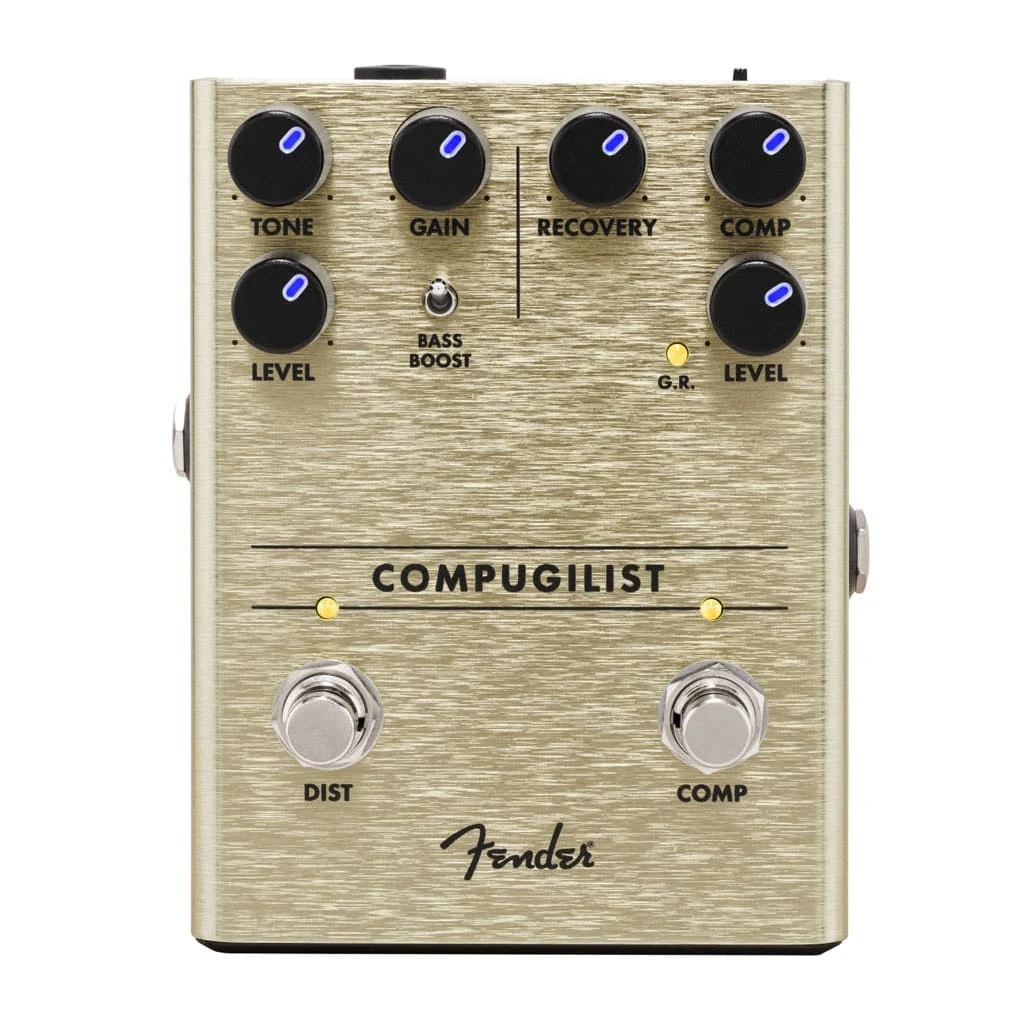 Fender Compugilist Compressor/Distortion guitar effects pedal