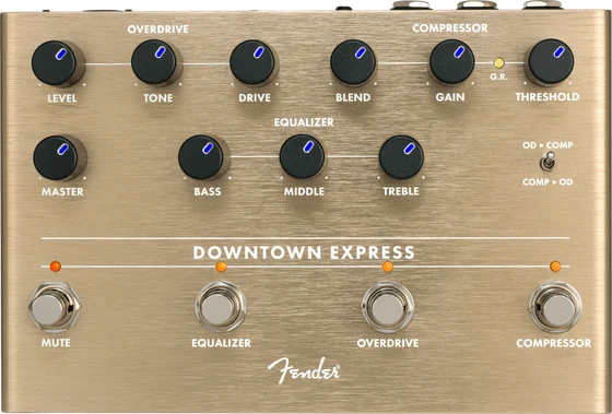 Fender Downtown Express Bass Multi-Effect guitar effects pedal