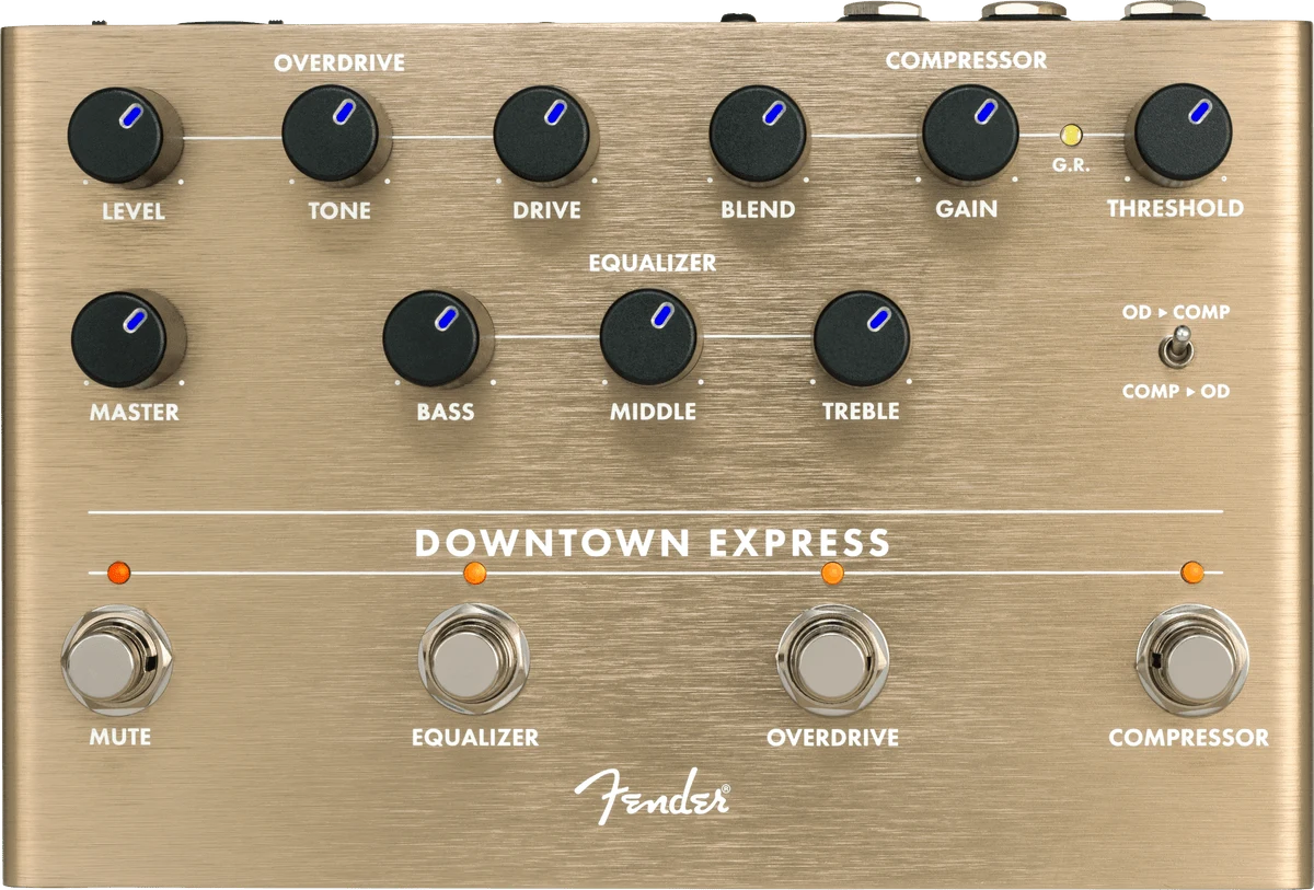 Fender Downtown Express Bass Multi-Effect guitar effects pedal