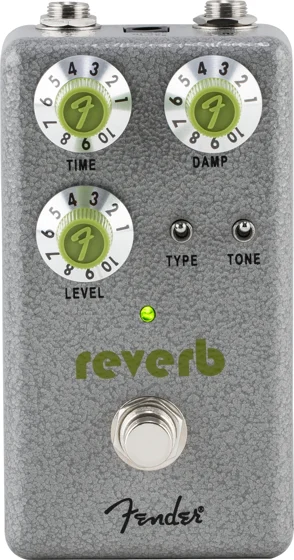 Fender Hammertone Reverb guitar effects pedal