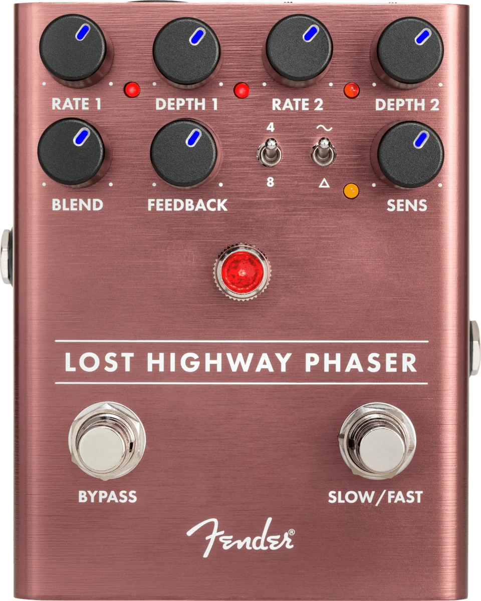 Fender Lost Highway Phaser guitar effects pedal