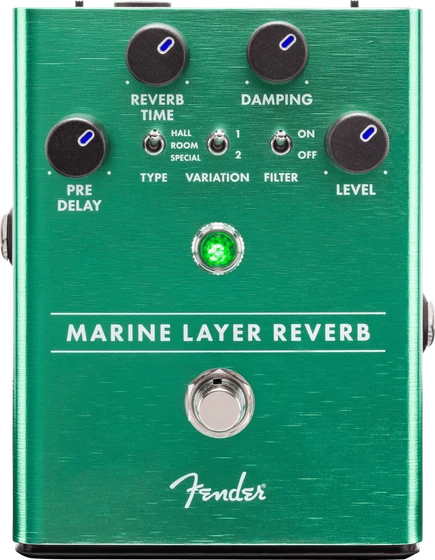 Fender Marine Layer Reverb guitar effects pedal