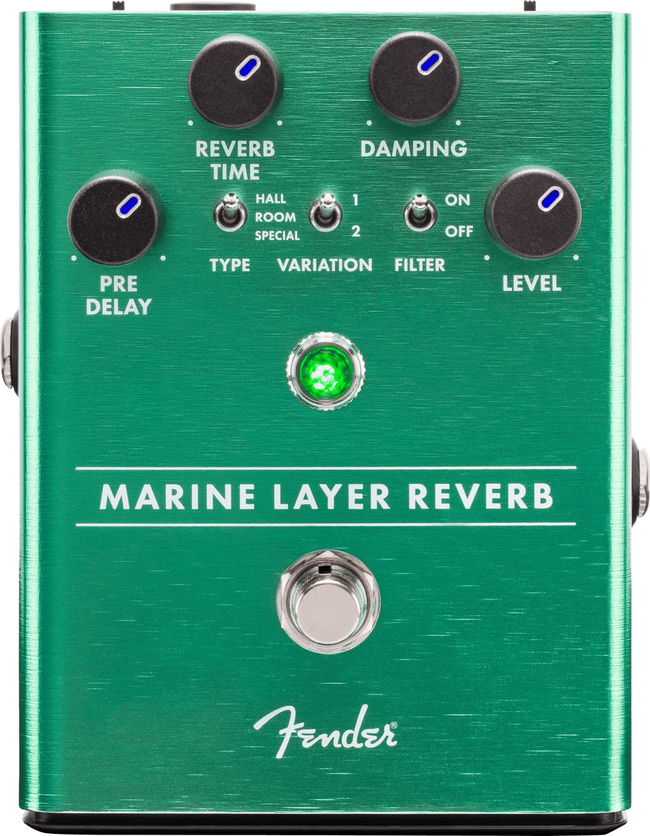 Fender Marine Layer Reverb guitar effects pedal