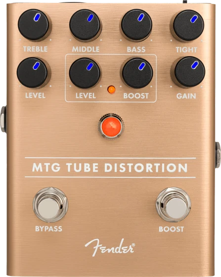 Fender MTG Tube Distortion guitar effects pedal