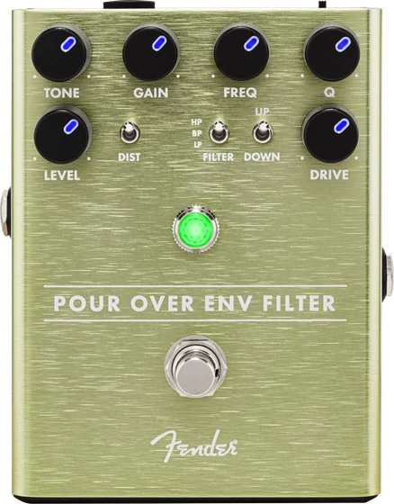Fender Pour Over Envelope Filter guitar effects pedal