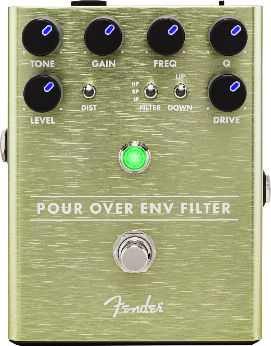 Fender Pour Over Envelope Filter guitar effects pedal