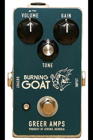 Greer Amps Burning Goat guitar effects pedal