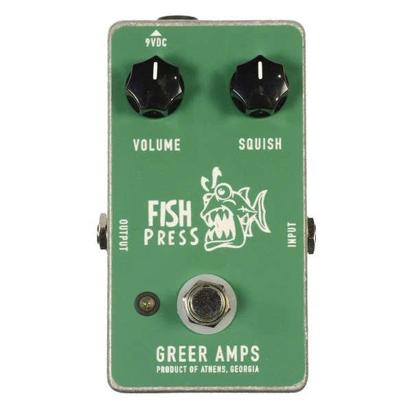 Greer Amps Fish Press guitar effects pedal