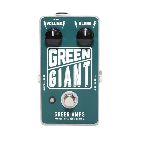 Greer Amps Green Giant guitar effects pedal