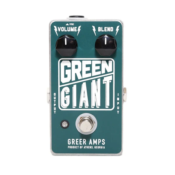 Greer Amps Green Giant guitar effects pedal