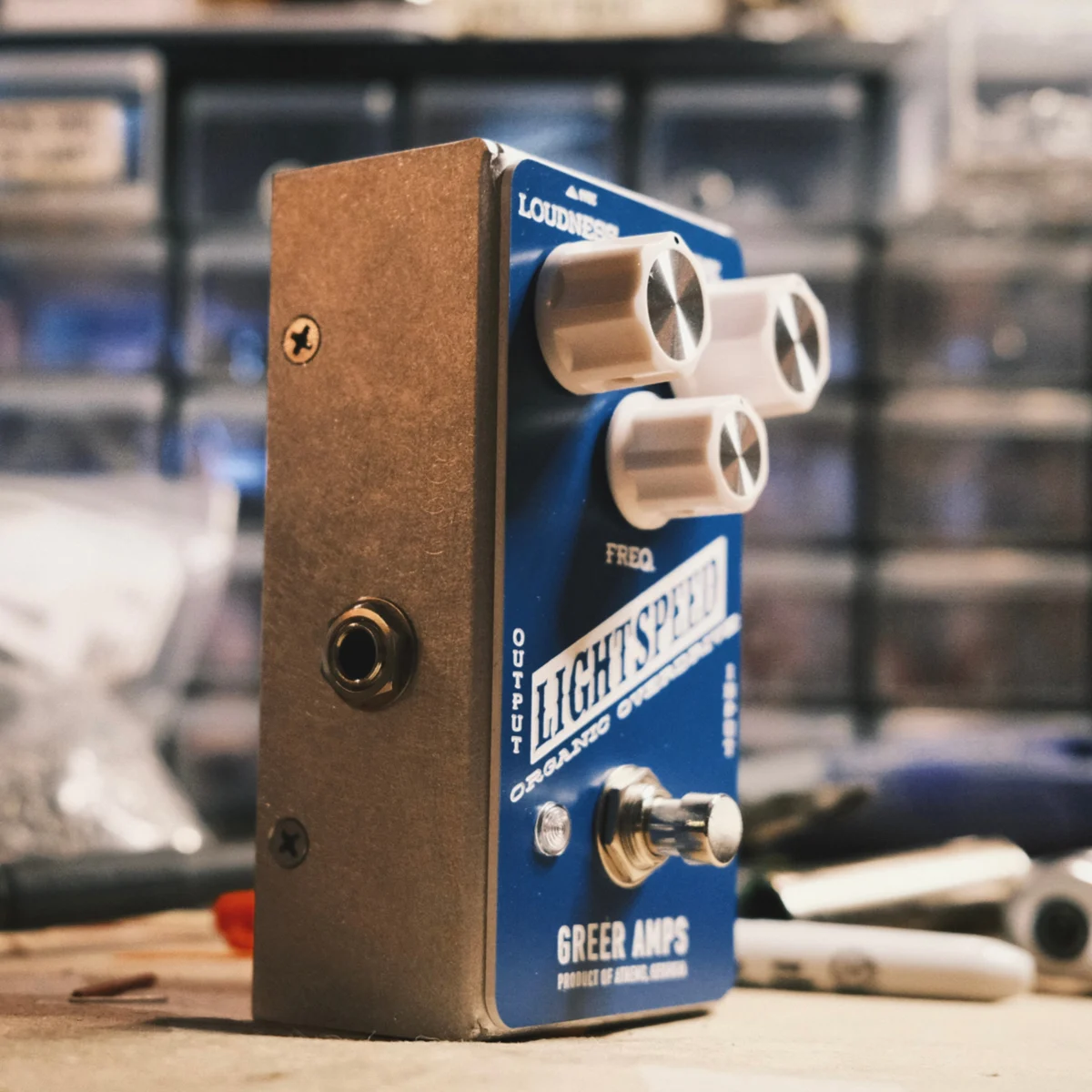 Greer Amps Lightspeed Organic Overdrive guitar effects pedal