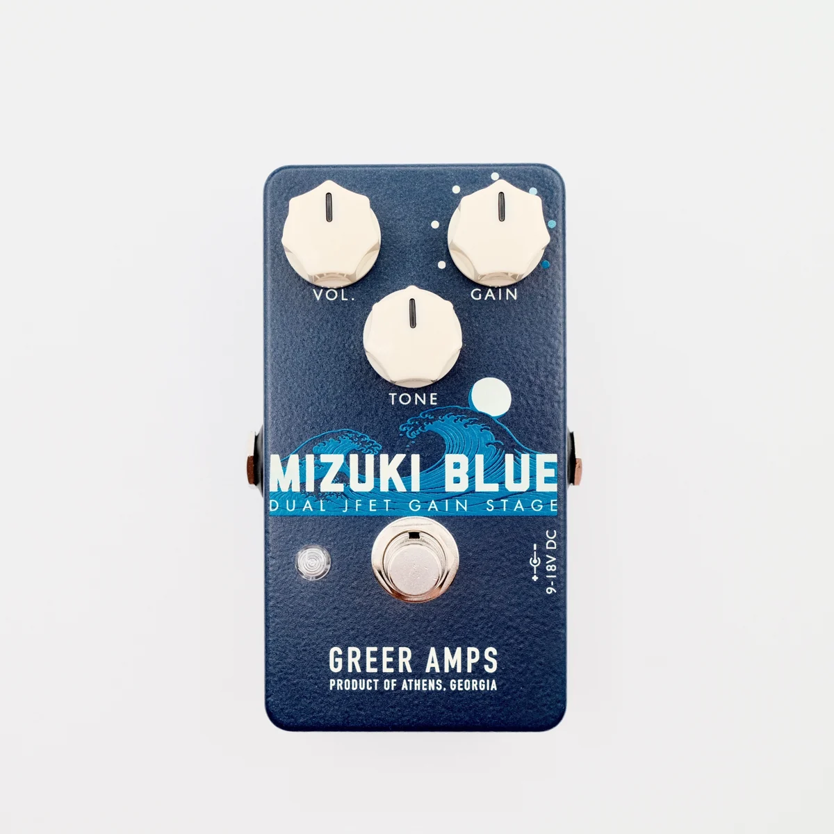 Greer Amps Mizuki Blue guitar effects pedal