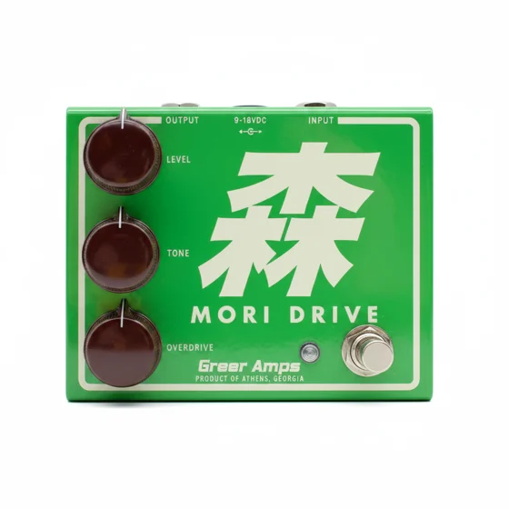 Greer Amps Mori Drive guitar effects pedal