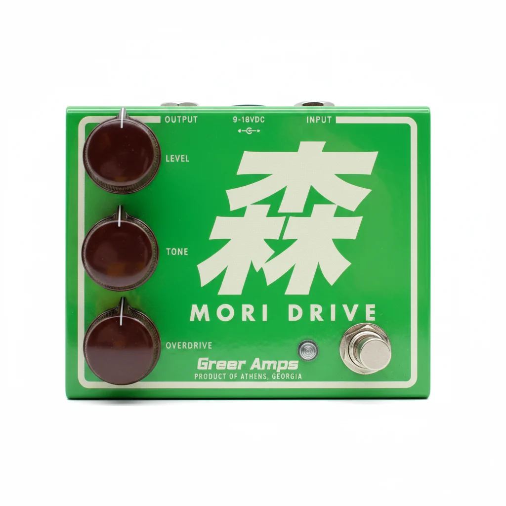 Greer Amps Mori Drive guitar effects pedal