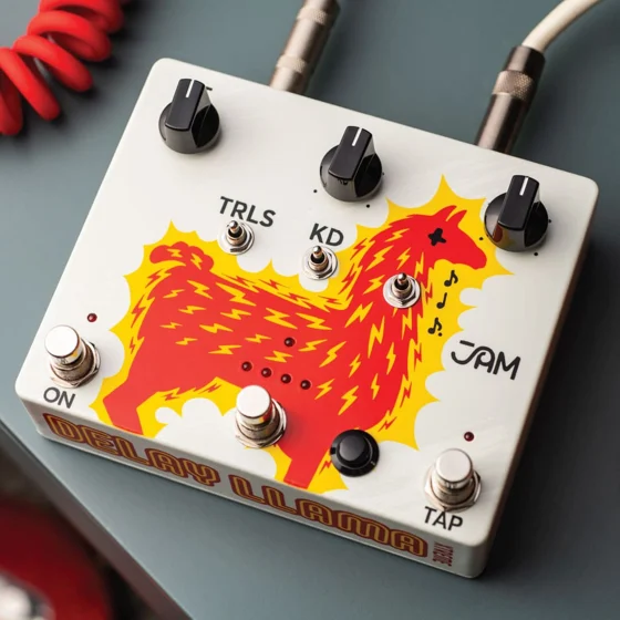 JAM Pedals Delay Llama Xtreme guitar effects pedal